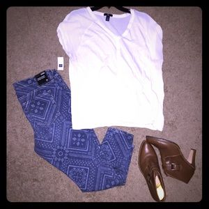 Gap stretch denim - mid rise, super skinny